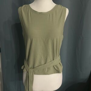 Calia wrap around tie top